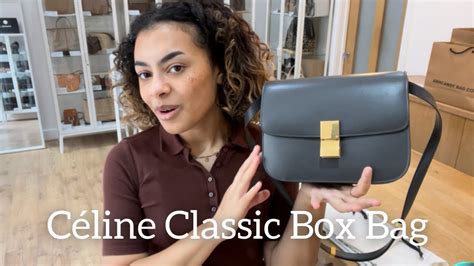 celine classic box mini price|celine box bag review.